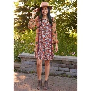 Matilda Jane Lovely Menagerie Bohemian Prairie Dress